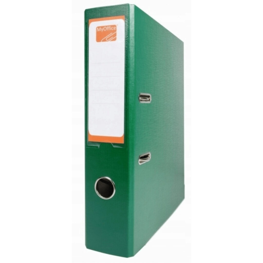Segregator MyOffice A4 75 mm zielony