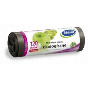 Worki na śmieci EKOLOGICZNE 120L 10 szt (LDPE)