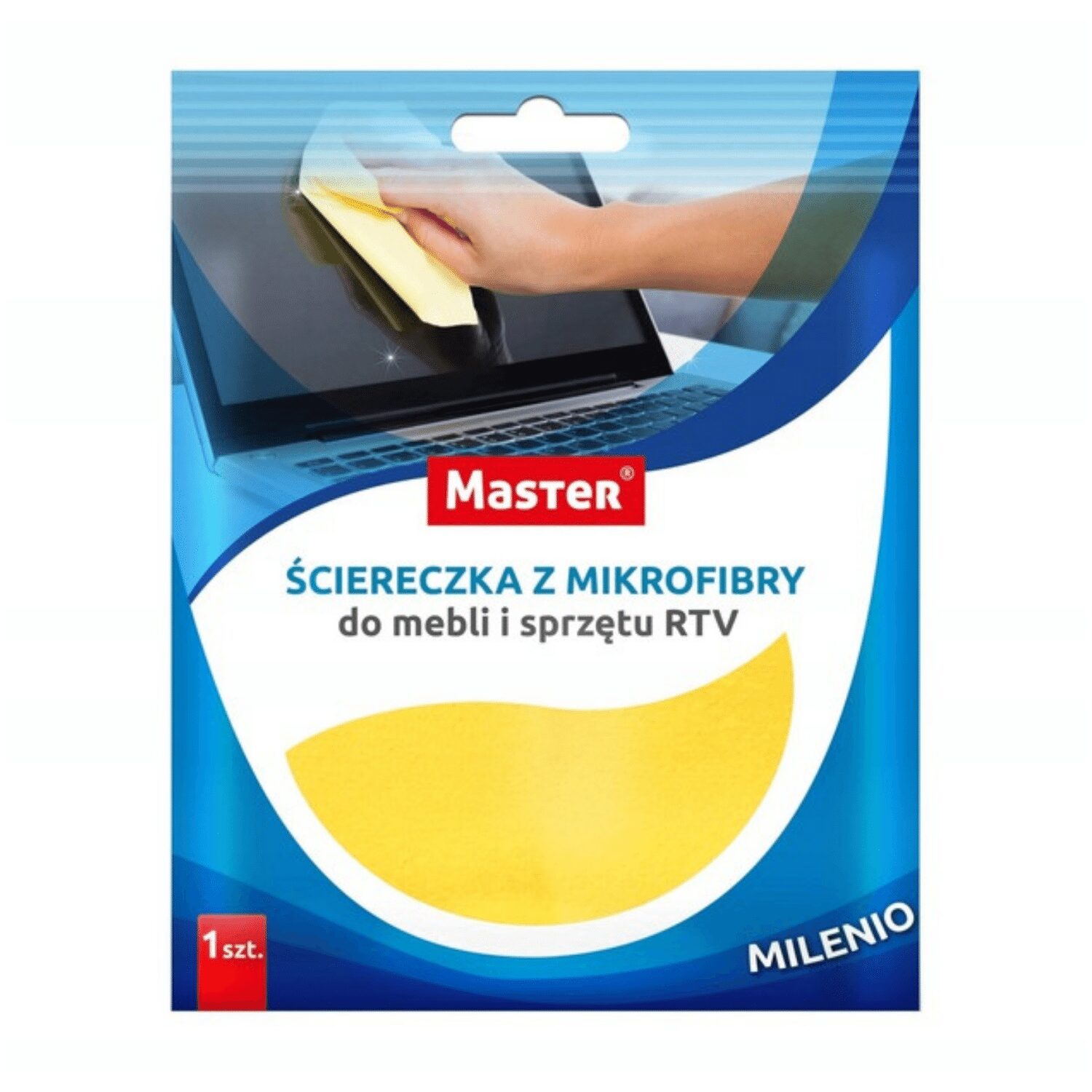 Ściereczka z mikrofibry do mebli i sprzętu RTV