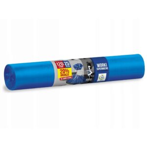 Worki na śmieci SUPERMOCNE 120L 25szt ANNA ZARADNA