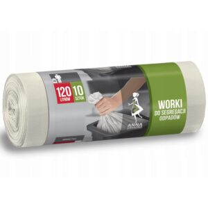 Worki na śmieci białe INNE 120L 10 szt