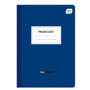 Zeszyt KRATKA A5/60k J. FRANCUSKI | Miękka okładka