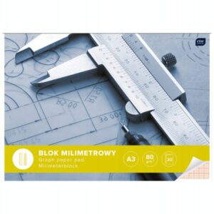 Blok milimetrowy A3 /20k | INTERDRUK