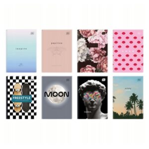 Zeszyt KRATKA # A5/96k | Twarda okładka InterDruk