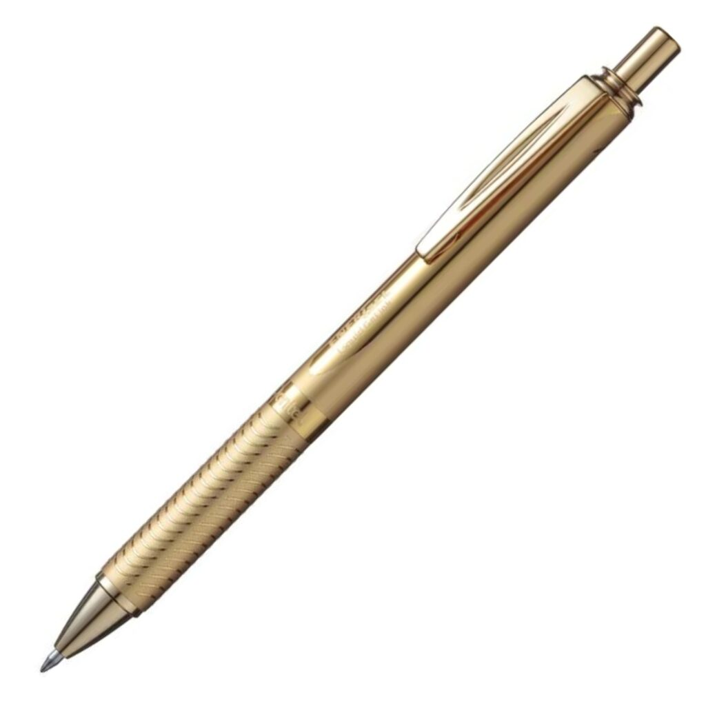 Pióro kulkowe 0,7 mm aluminiowa obudowa - PREZENT ZŁOTY