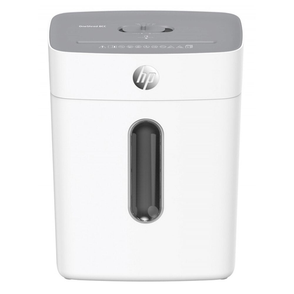 NISZCZARKA HP ONESHRED 8CC, ŚCINKI, P-4, 8KART., 15L, JASNOSZARA - obrazek 3