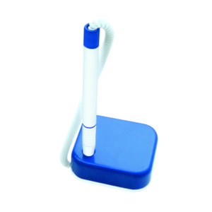 Długopis samoprzylepny na sprężynce Kamet, niebieski