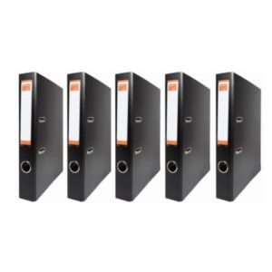 Segregator biurowy 50 mm / A4 - CZARNE 5szt