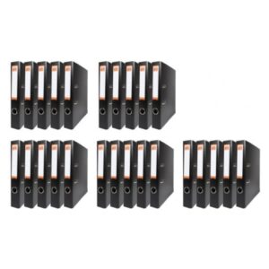 Segregator biurowy 50 mm / A4 - CZARNE 25 szt
