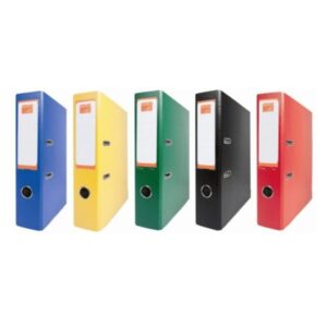 Segregator biurowy 75 mm / A4 - MIX KOLOR 5szt