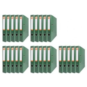 Segregator biurowy 50 mm / A4 - ZIELONE 25 szt