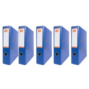 Segregator biurowy 75 mm / A4 - NIEBIESKIE 5szt