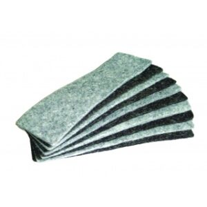 Wymienny filc do gąbki magnetycznej BI-OFFICE, 140x40mm, 10 szt.