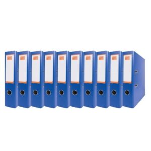 Segregator biurowy 75 mm / A4 - NIEBIESKIE 10 szt