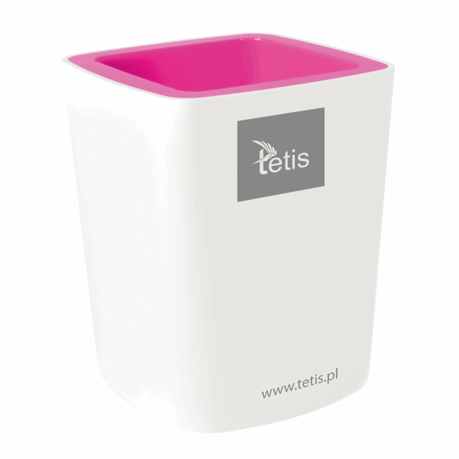 Zestaw na biurko TETIS RÓŻOWY - 3 elementy - obrazek 3