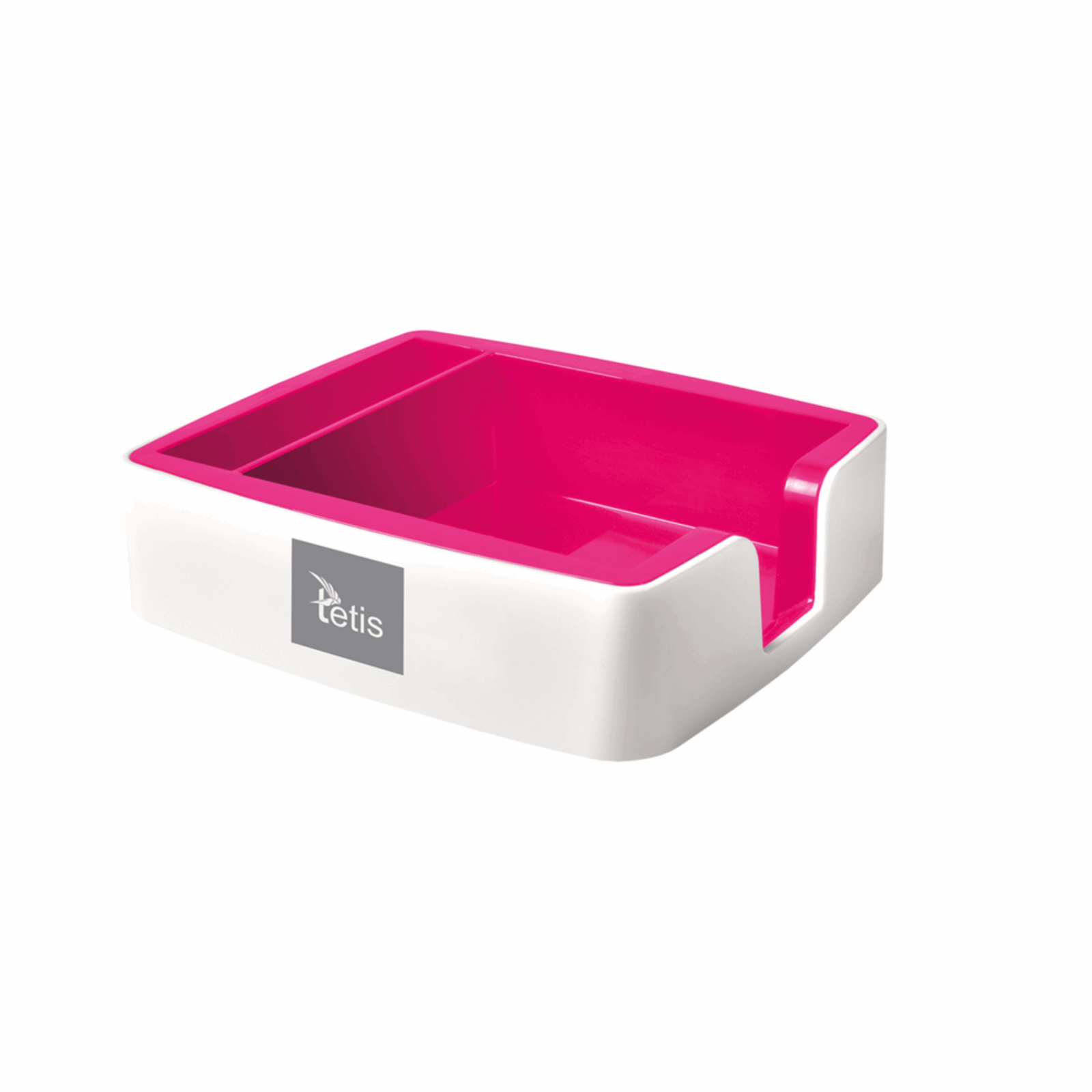 Zestaw na biurko TETIS RÓŻOWY - 3 elementy - obrazek 2