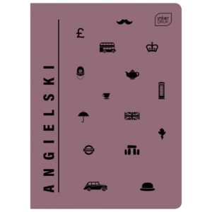 Zeszyt KRATKA A5/60k J. ANGIELSKI | Miękka okładka (2023r)