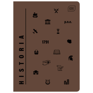 Zeszyt KRATKA A5/60k HISTORIA | Miękka okładka (2023r)