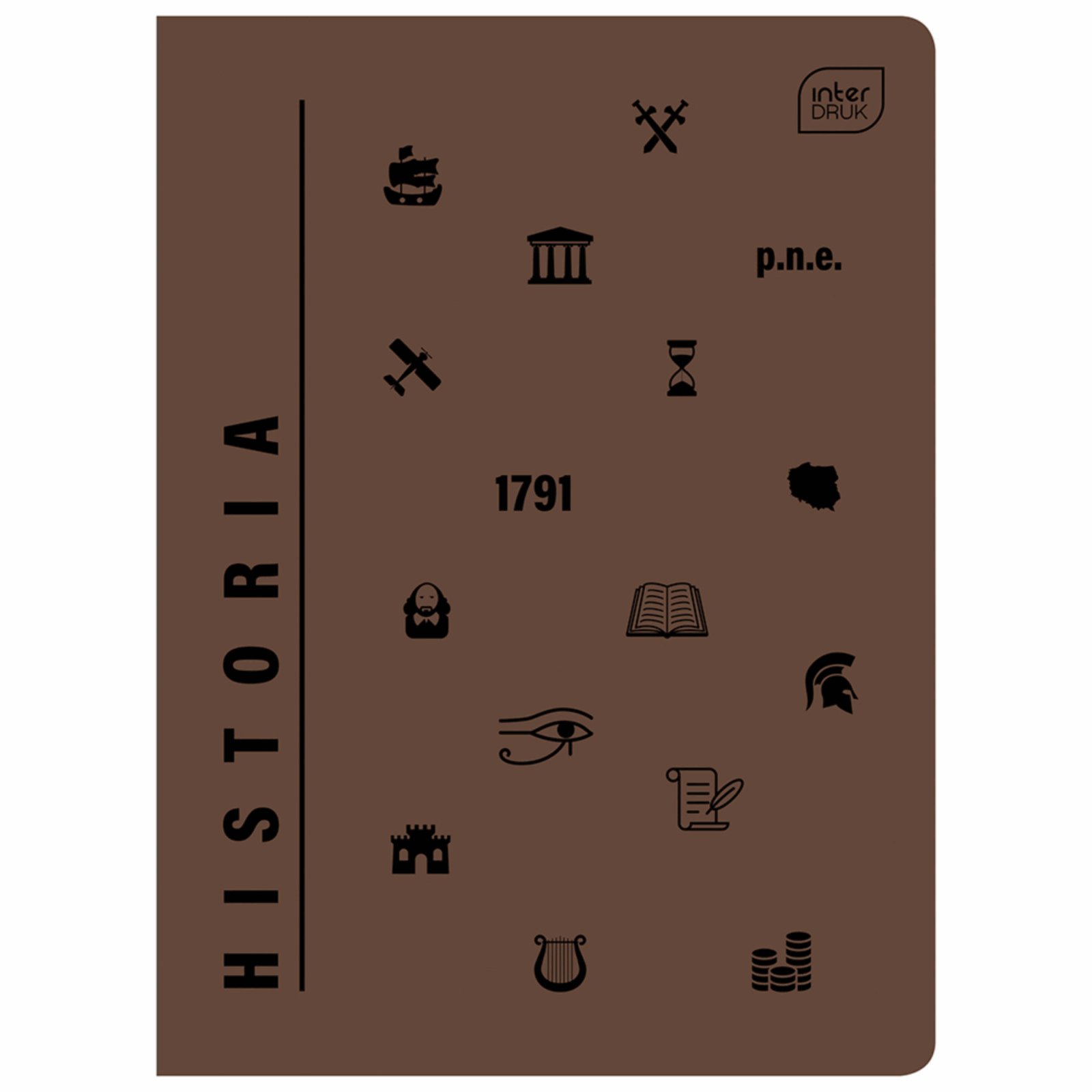 Zeszyt KRATKA A5/60k HISTORIA | Miękka okładka (2023r)