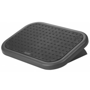 Podnóżek Q-CONNECT, 450x330mm, z gumową matą, czarny