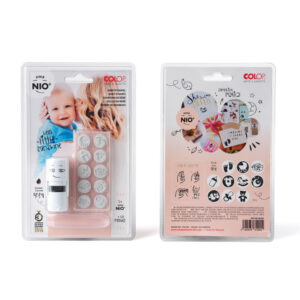 PIECZĄTKA LITTLE NIO COLOP WITAJ NA ŚWIECIE - SAMOTUSZUJĄCA 154572