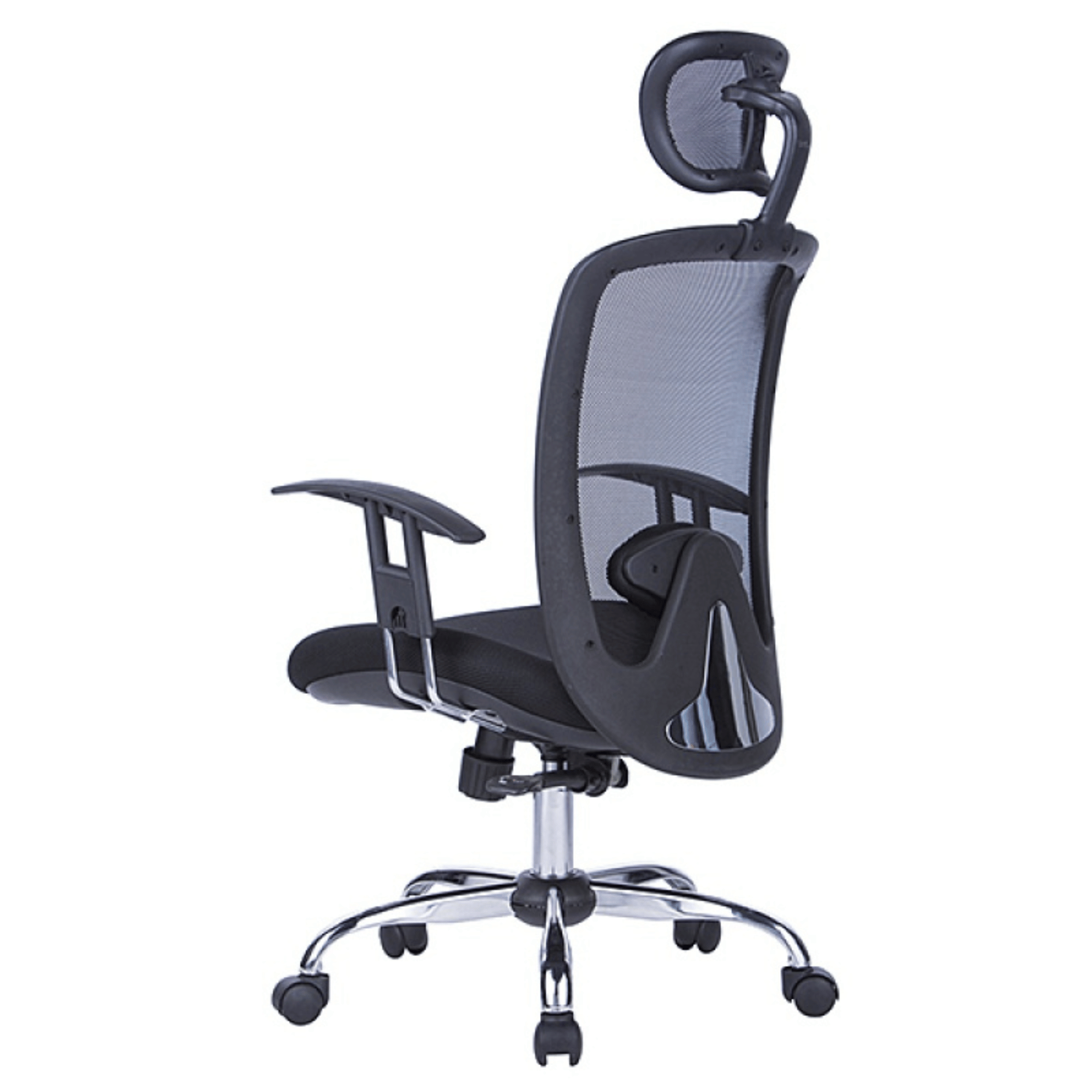 Fotel biurowy OFFICE PRODUCTS Samos, czarny - obrazek 2