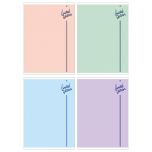 Zeszyt szkolny GIMBOO, A5, w kratkę, 60 kart., 70gsm, mix kolorów