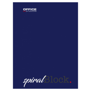 Kołonotatnik OFFICE PRODUCTS, A5, w linie, 80 kart., 70gsm, granatowy