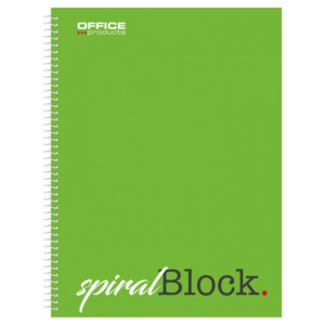 Kołonotatnik OFFICE PRODUCTS, A4, w kratkę, 80 kart., 70gsm