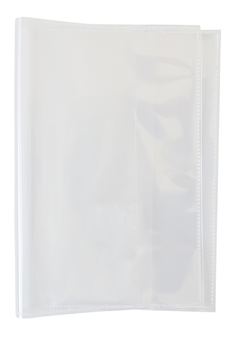 Okładka na zeszyt GIMBOO, krystaliczna, A5, 150mikr., transparentna - obrazek 2