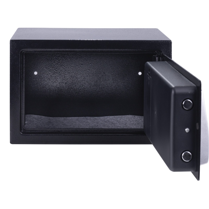 Sejf manualno-cyfrowy DONAU TECH, 310x200x200 mm, czarny - obrazek 2