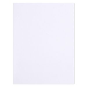 Skoroszyt OFFICE PRODUCTS Budget Pro, karton, z listwą, biały wewn., A4, 250gsm, biały