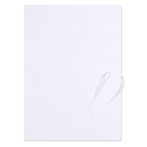 Teczka wiązana OFFICE PRODUCTS Premium, karton, A4, 350gsm, 3-skrz., biała