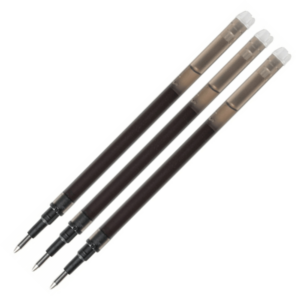 Wkład do długopisu wymazywalnego Q-CONNECT, 1,0mm, 3szt., zawieszka, czarny