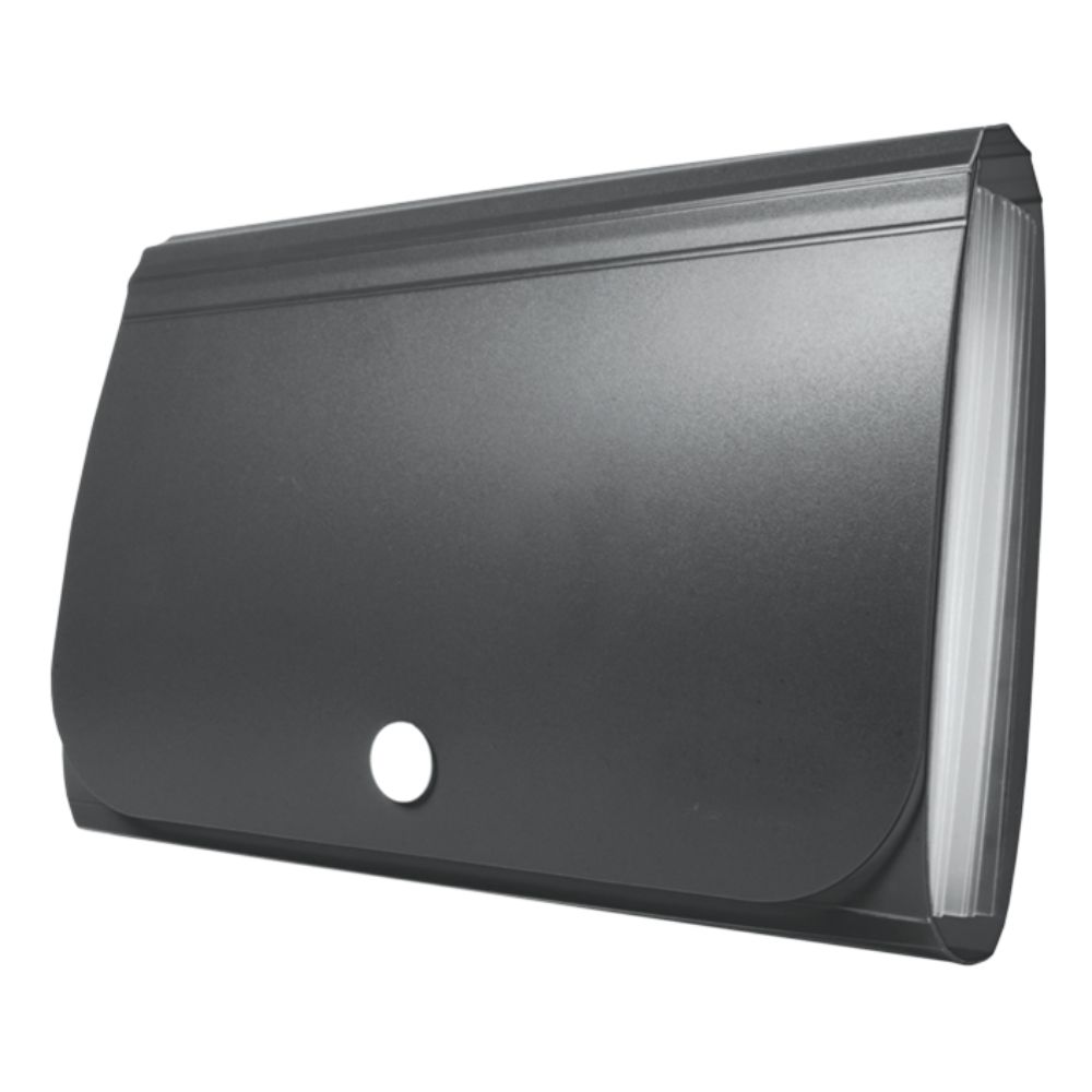 Mini Organizer harmonijkowy na zatrzask plastik - CZARNY BT613-V