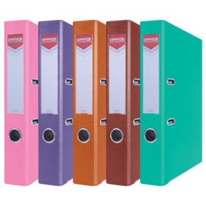 Zestaw 5x Segregator Biurowy (szeroki) 75 mm / A4 - Kolory TREND