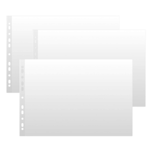 25x Koszulka obwoluta na dokumenty A3 poziome, groszkowe, 120mikr. DONAU