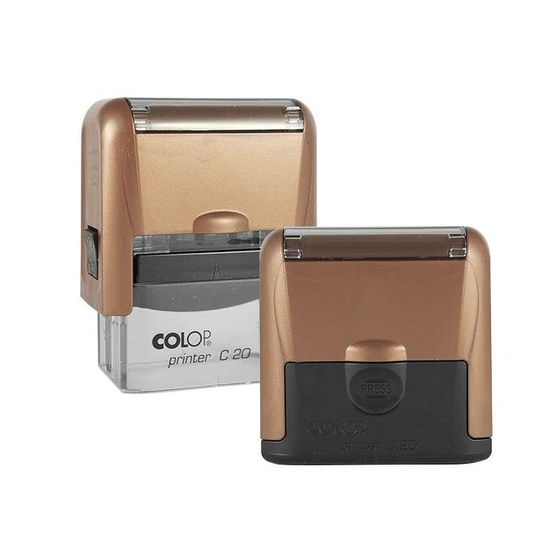 Pieczątka Colop Printer Compact 20 PRO - METALICZNY BRĄZ