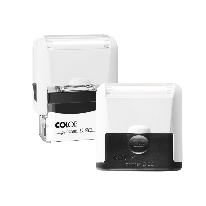 Pieczątka Colop Printer Compact 20 PRO - POLARNY BIAŁY