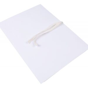 Teczka archiwizacyjna wiązana OFFICE PRODUCTS Budget Pro, 35mm, karton, biała wewn., A4, 250gsm, 3-skrz., biała