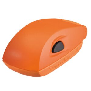 Pieczątka Kieszonkowa STAMP MOUSE 30 POMARAŃCZOWY 47x18 mm + GUMKA GRATIS