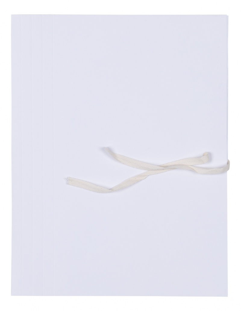 Teczka archiwizacyjna wiązana OFFICE PRODUCTS Budget Pro, 50mm, karton, biała wewn., A4, 250gsm, 3-skrz., biała