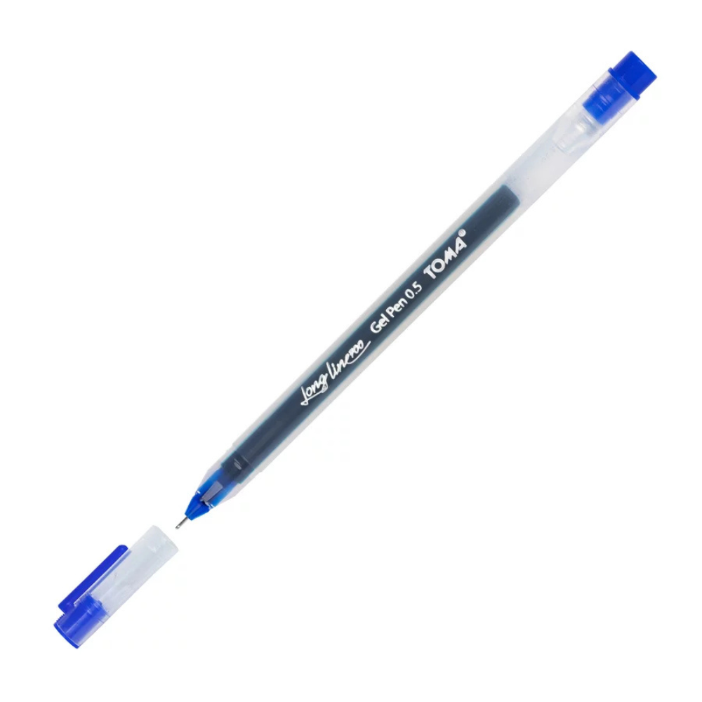 Długopis żelowy Long Line 0,5mm - Niebieski
