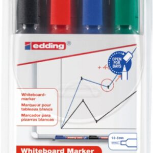 Marker do tablic A8 e-360/4 EDDING, 4 szt., mix kolorów